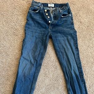 Agolde size 25 straight leg jean